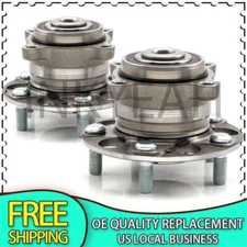 Pair Rear Wheel Hub Bearing For 2009-2014 Acura TSX & 2008-2012 Honda Accord