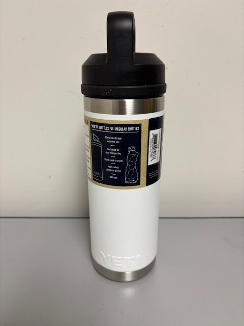 NEW YETI® 18oz Bottle Original Classic White - Brand New Chug