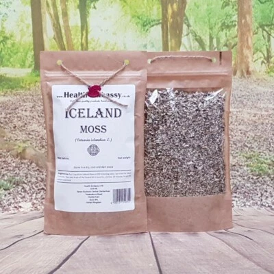 Iceland Moss | Cetraria islandica L | Loose Herbal Tea Health Embassy