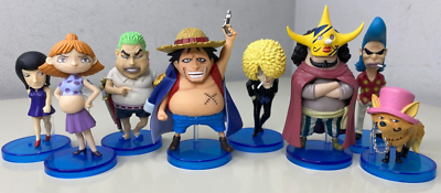 One Piece WCF FAKE STRAW HAT PIRATES Set of 8 Figures Loose Vol.23 ...