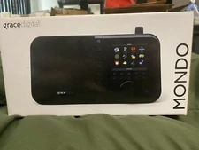 Grace Digital Mondo Internet Radio - Black - Includes Battery - NOT WORKING