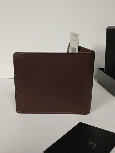 UGG AUSTRALIA MENS BILL HOLDER WALLET Choclate Brown - Picture 4 of 12