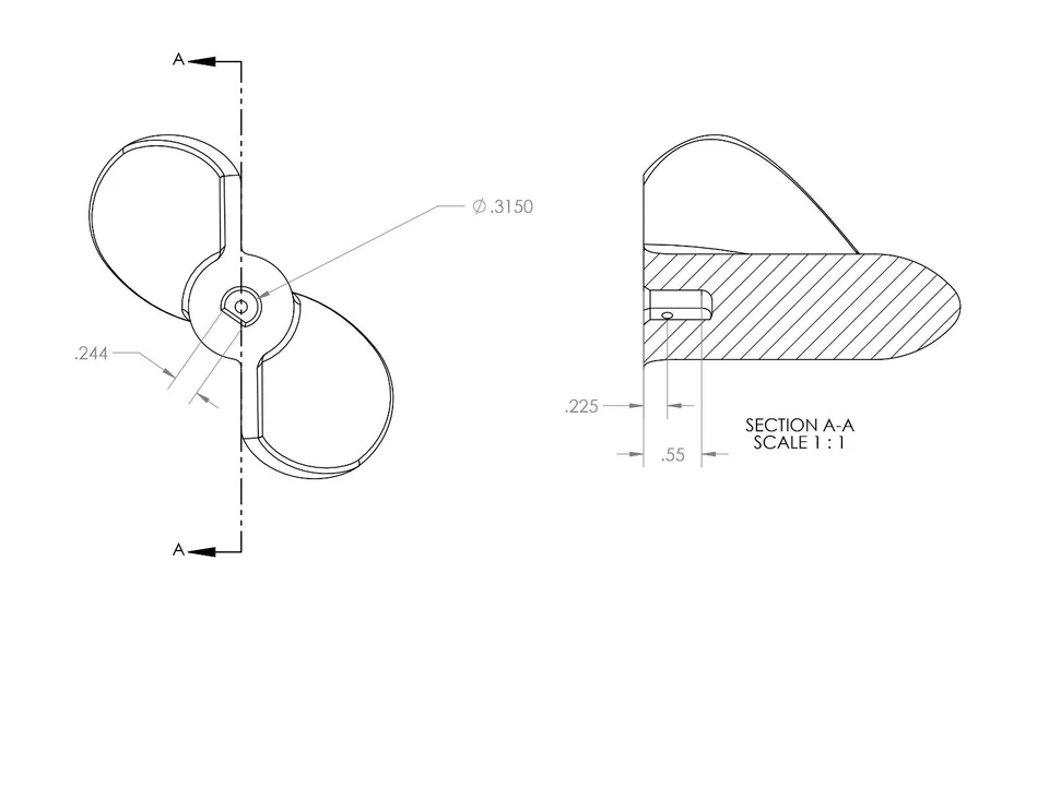 Shakespeare Trolling Motor Propeller - Image 2 of 2