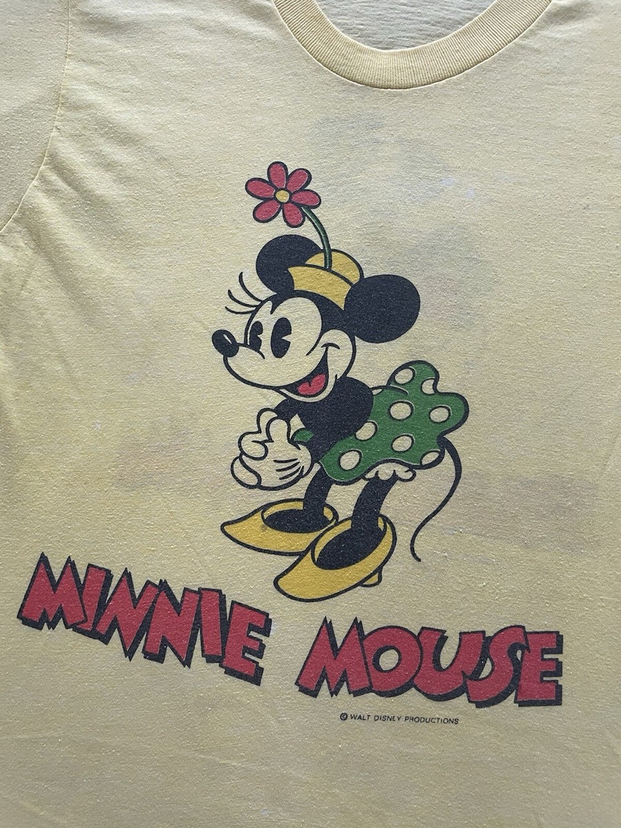 Vintage 70s 80s Minnie Mouse T Shirt Walt Disney World Vintage 70s 80s Minnie Mouse T Shirt Walt Disney World