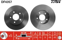 Bremsscheibe Nissan T. Almera/Primera 1.6-2.2 DI 00-
