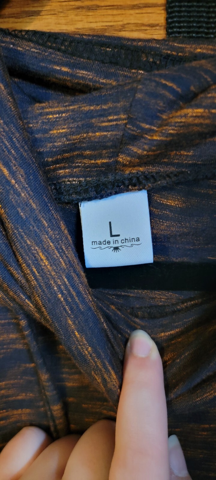 Multi Colored Cowl Neck Lightweight Sweatshirt - image 2