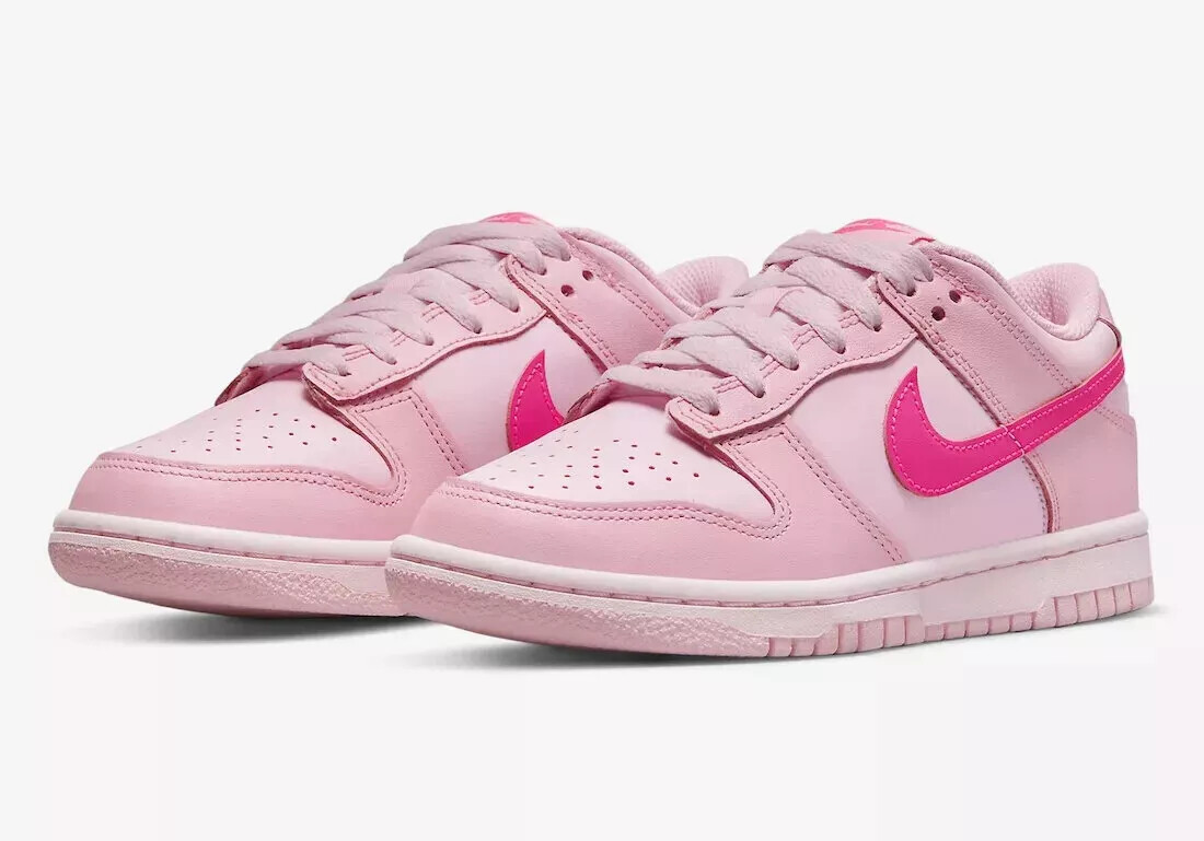 Nike Dunk Low Triple Pink - Barbie - DH9765-600 Shoes New Size | eBay