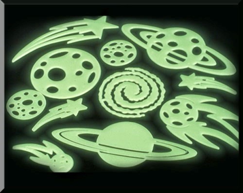 Glow In The Dark Stars Planets Wall Ceiling Decor Stick On Space