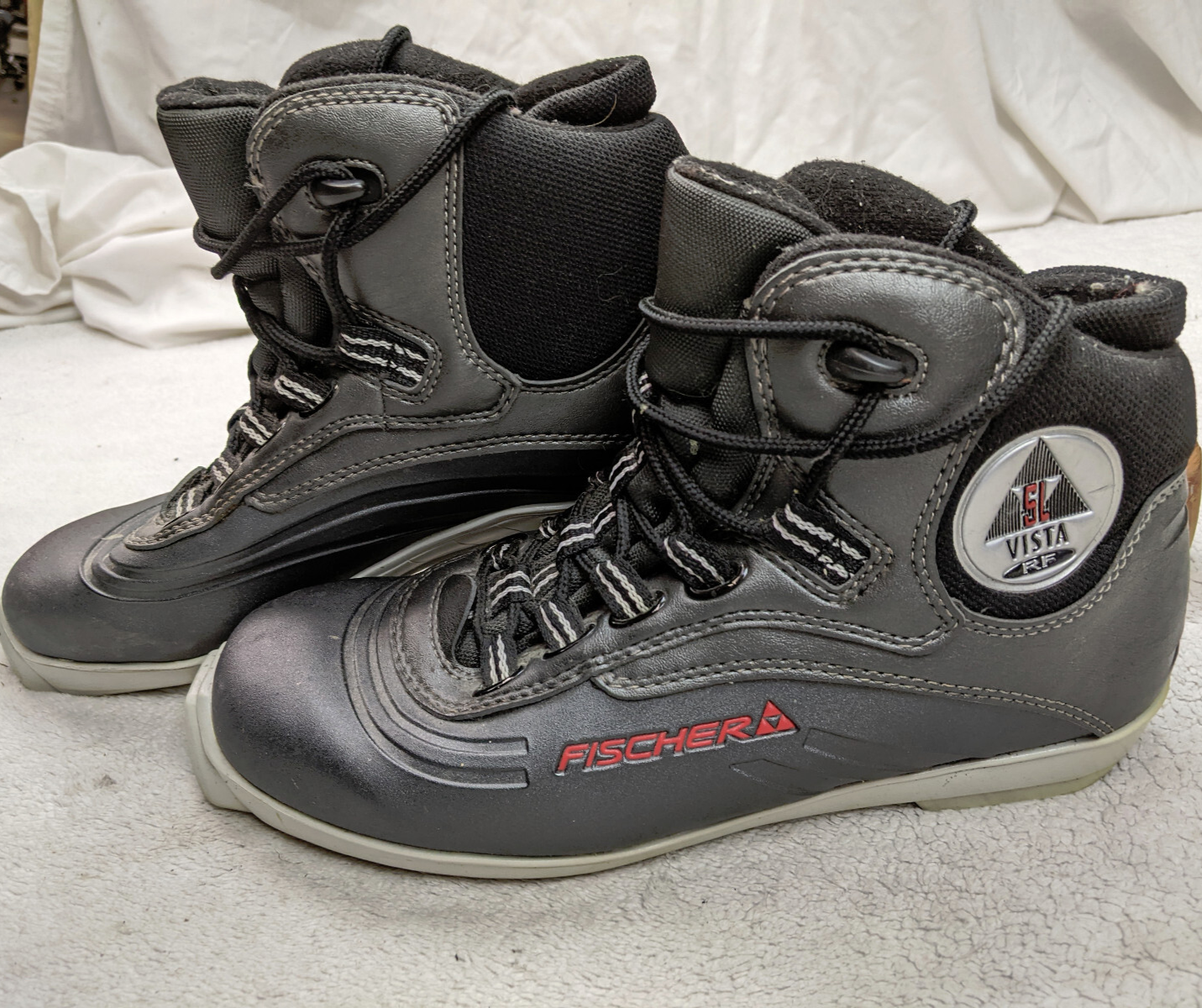 SALOMON Scarponi da sci di fondo Fischer SL Sport RF unisex EU42 grigio rosso profilo SNS