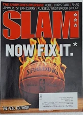 2012 FEBRUARY SLAM MAGAZINE - NOW FIX IT - GREAT PHOTOS Kobe Bryant Poster