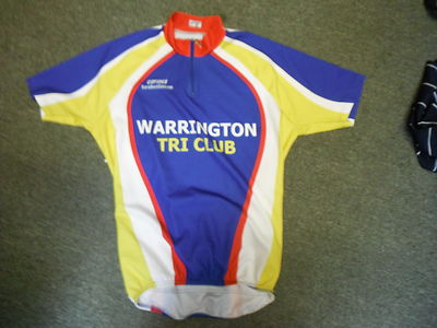 Cofides Warrington Tri Club Size 10 42/44 inch Chest Mens Cycle