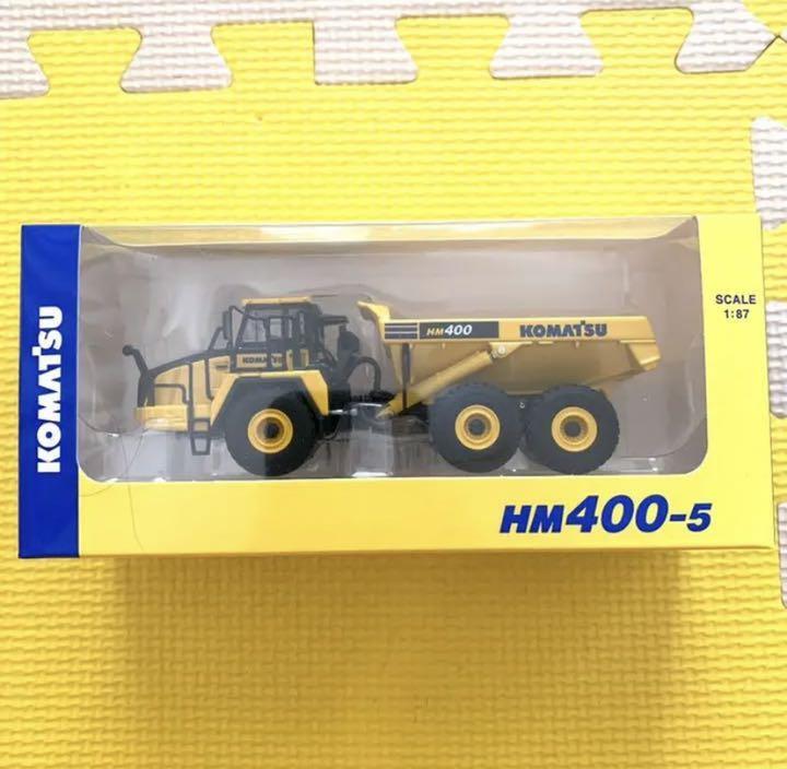 KOMATSU 1:87 HM400-5 G40 PC30E-5 dump truck mini excavator