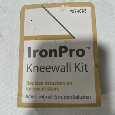 IronPro Kneewall Kit - Works with all 1/2in. iron balusters L.J Smith 