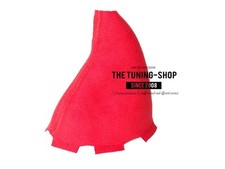 For Honda Civic Type R EP3 01-05 Gear Stick Gaiter Gear Boot Red Alcantara, New