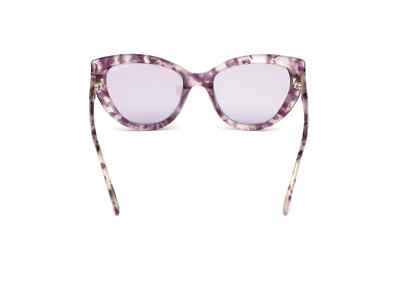 Tom Ford Anya TF762 56Y Purple Havana Cat Eye Plastic Sunglasses