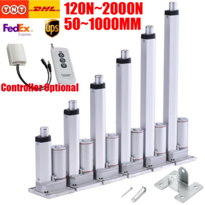 12V Linearantrieb Elektrisch Linear Actuator Motor 700N 50-1200mm - Foto 12