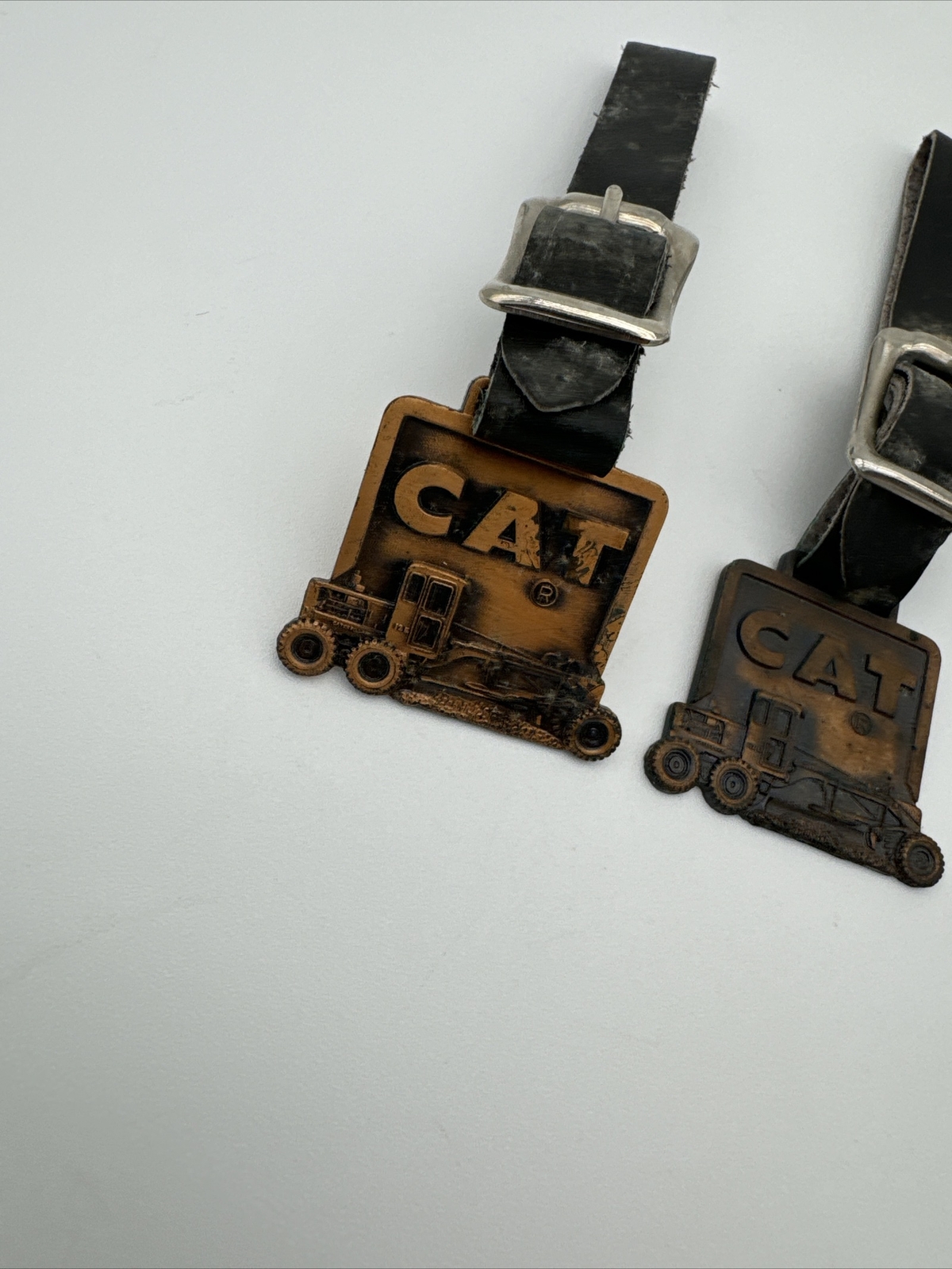 Lot Of 4 CAT Caterpillar Vintage Watch Fobs eBay