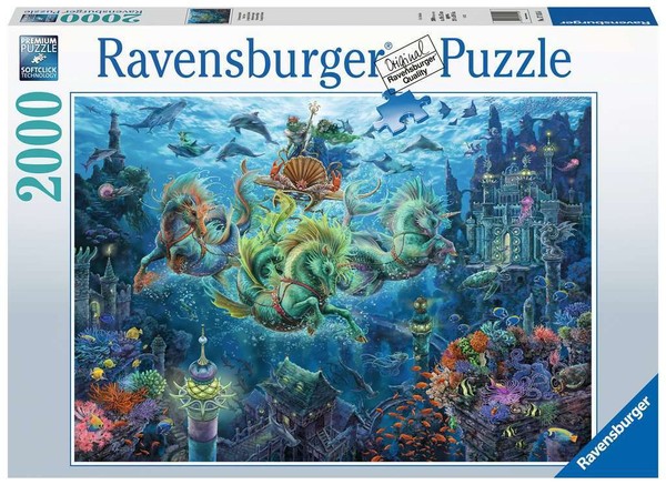Ravensburger PUZZLE*2000 Teile*Unterwasserzauber*Neu+Ovp-image