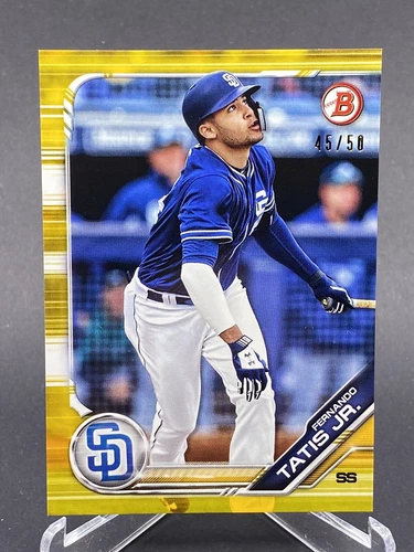 2019 Bowman Prospects Fernando Tatis Jr GOLD /50 #BP-25 Rookie RC