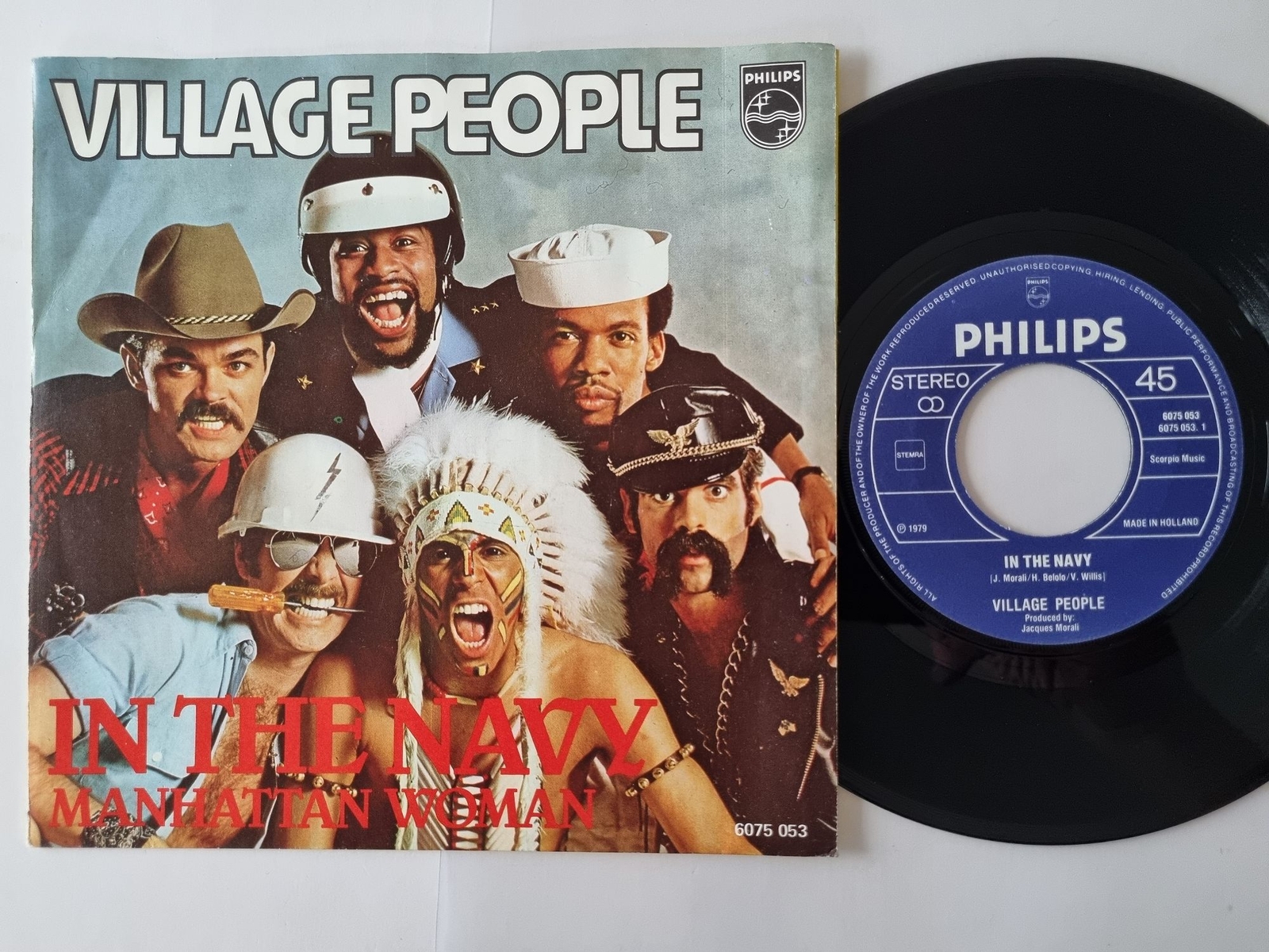 Village People - In the navy 7'' Vinyl Holland