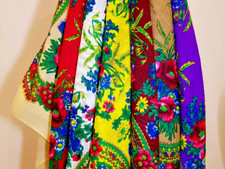 Shawl Traditional Ukrainian Scarf Floral Shawl Wrap