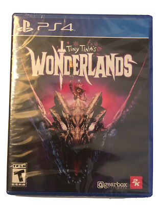Tiny Tina's Wonderlands PS4 Brand New Factory Sealed PlayStation 4 Free Shipping