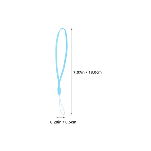 3 PCS Mobile Phone Cord Colorful Flat Hand Wrist Lanyard Cellphone - 第 12/12 張圖片
