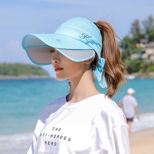Summer Sun Hat Visor Caps Women Fashion 