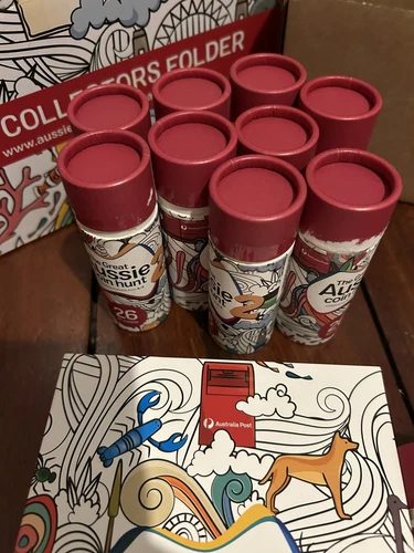 2021 GACH Series 2 Great Australian Coin Hunt Opened Tube With 26 Coins & Folder - Picture 4 of 4