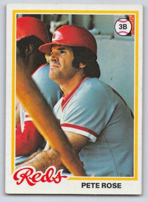1978 PETE ROSE - Topps Baseball Card # 20 - CINCINNATI REDS | eBay