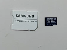 Samsung Pro Ultimate 256GB microSDXC Memory Card with adapter MB-MY256SA/AM