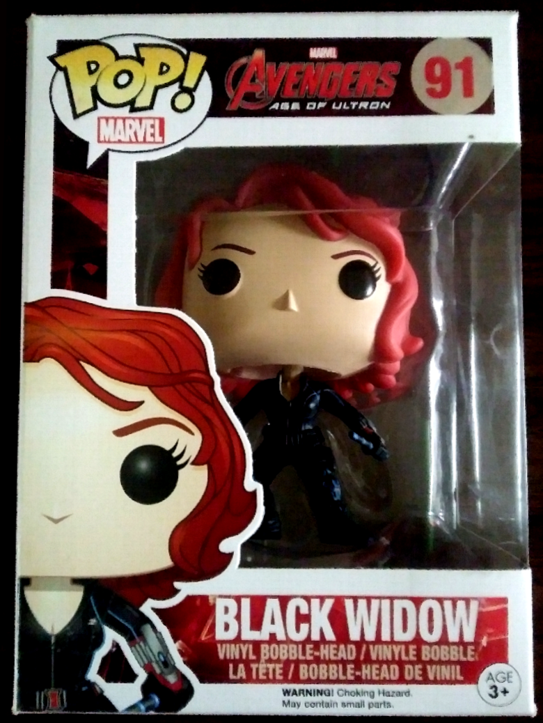 Funko Pop! Avengers Black Widow 91 Vinyl Figure New in Box
