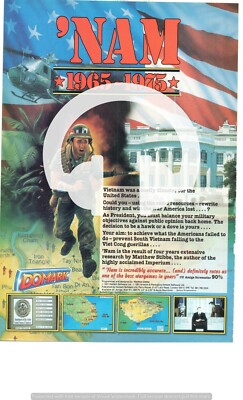 (-0-) ARCADE-SPIEL SELTENER NAME 1965 - 1975 ATARI AMIGA ORIGINAL 30cm x 21cm