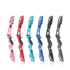 23'' Archery Recurve Bow Riser ILF Aluminum Alloy Takedown Right Handle Shooting