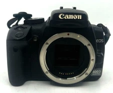 Canon EOS 400D 10.1MP Digital SLR Camera - Black (Body Only)