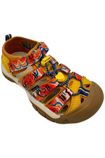 KEEN Kids Unisex Newport H2 Water Sandals Orange Peel/Yellow