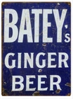 Vintage Style Metal Sign Bateys Ginger Beer 9x12