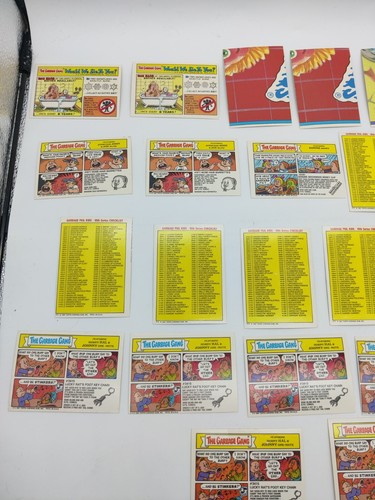 Pegatinas vintage 1987 cubo de basura para niños TÚ ELIGES UNA 356b-385b individuales GPK - Imagen 9 de 22