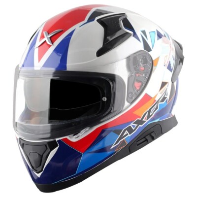 AXOR Apex Prism DOT & ECE Certified Full Face Motorcycle Helmet | eBay