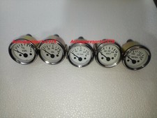 2 116 52mm Electrical Oil Pressure Fuel Volt Oil Temp Water Temp Gauge Kit