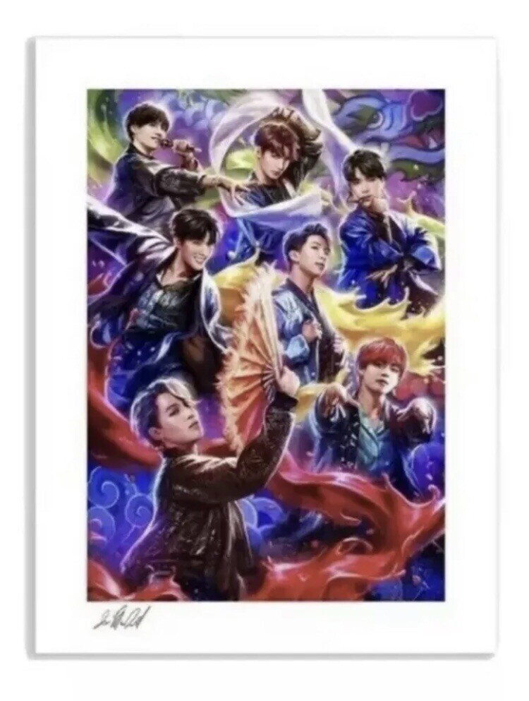 bts idol fine art print | eBay