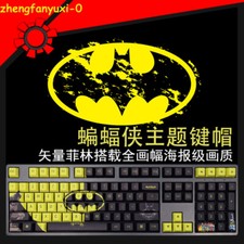 Batman Dark Knight PBT Keycaps Full Set for C...