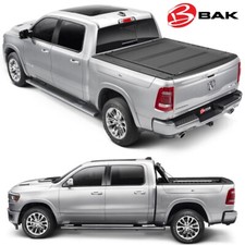 Bakflip Mx4 Tonneau Hard Bed Cover Fold For Ram 1500 2500 3500 6.4 Ft W Rambox