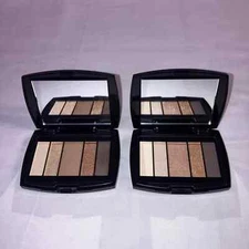 2- LANCOME Color Design Eye Shadow Palette #GO CHIC - 0.07oz/2g ~ BOXLESS