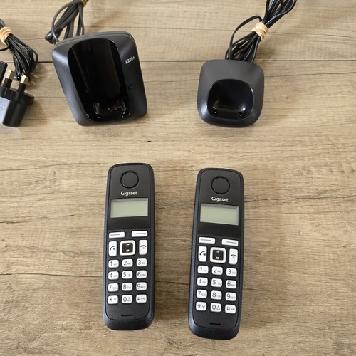 Giga Set A220 Duo Telefony bezprzewodowe / Działające - Zdjęcie 4 z 6