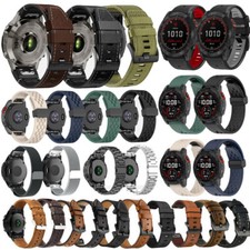 For Garmin Epix Pro (Gen 2) 47mm 51mm Leather/Nylon/Silicone Band Strap Bracelet