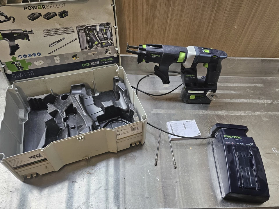 festool dwc 18-4500 li 5,2 plus N° 574745 avec batterie et chargeur - Photo 2/2