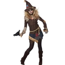 California Costumes Creepy Scarecrow Halloween Costume Womens Size Small outfit
