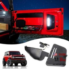 Tailgate Access Panel With Light Hidden Organizer For Ford Bronco 24 Door Tailgate Access Panel With Light Hidden Organizer For Ford Bronco 24 Door