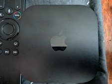 Apple TV 4K Media Streamer - 3rd Gen - 128GB - Wi-Fi & Ethernet - A2843 - Black
